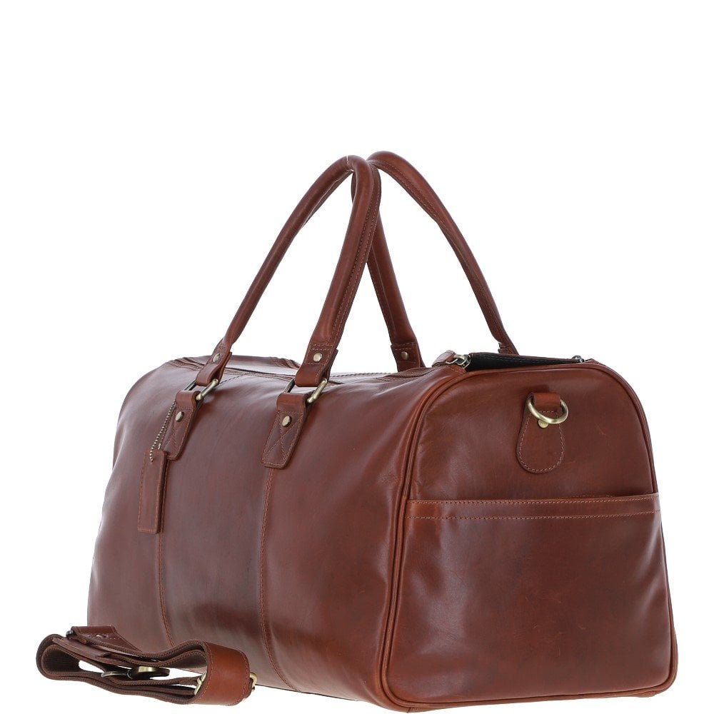 Ashwod Leather K-48 Holdall Chestnut