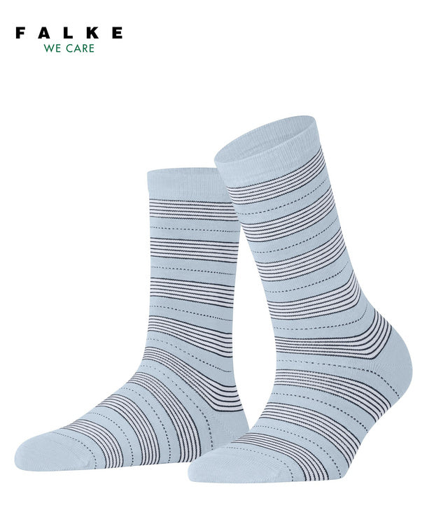 Stripe Uniform Women Socks- Blue