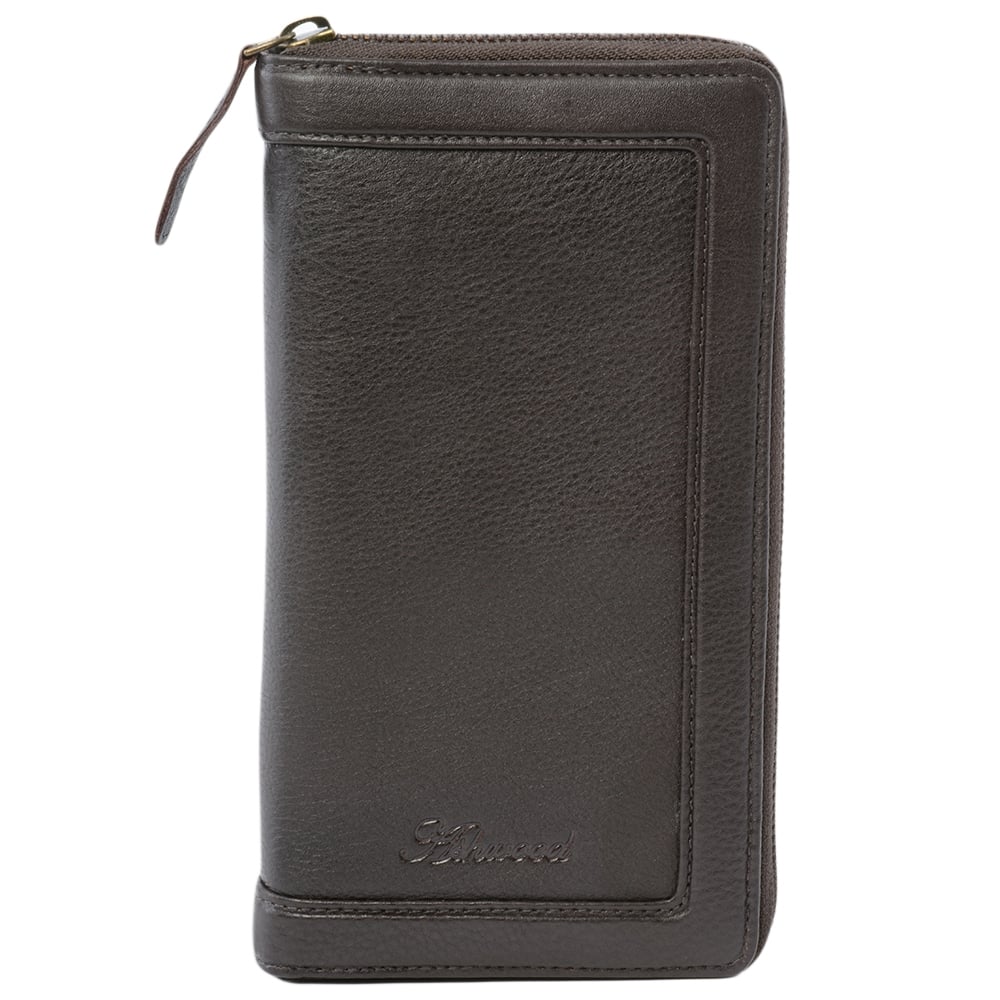 Ashwood TW-1 Brown Large Wallet