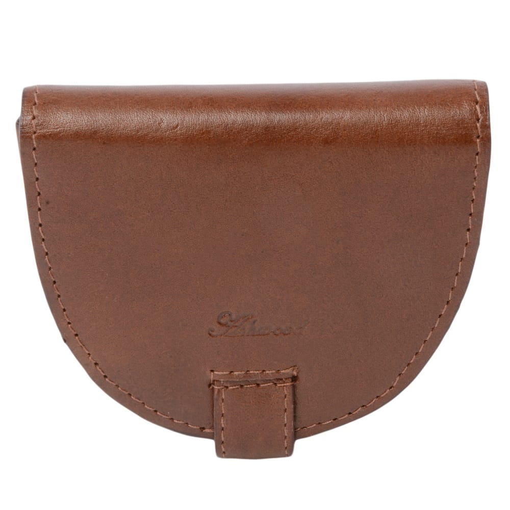 Ashwood Leather RFID Tan Coin Purse