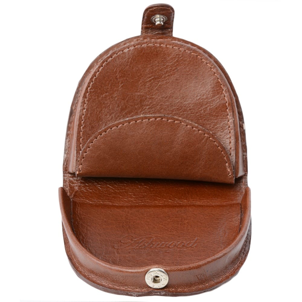 Ashwood Leather RFID Tan Coin Purse