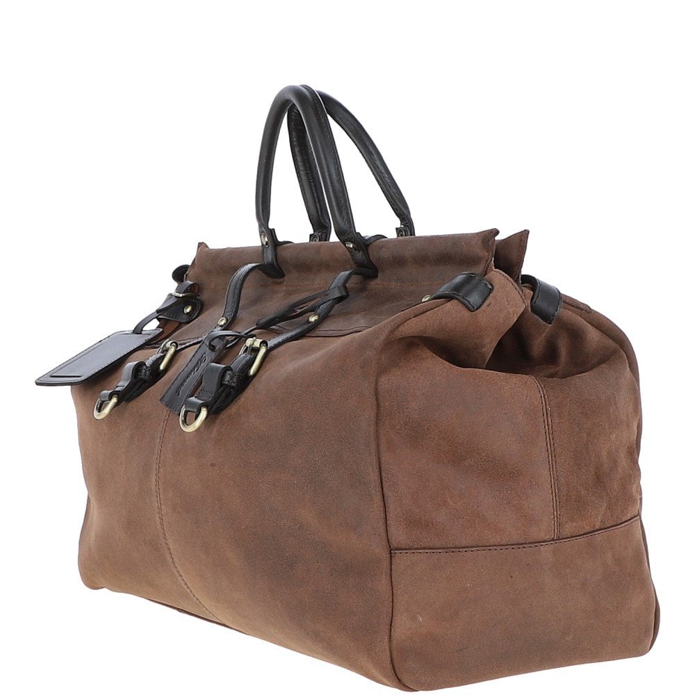 Ashwood Gladstone Holdall Oily Brown