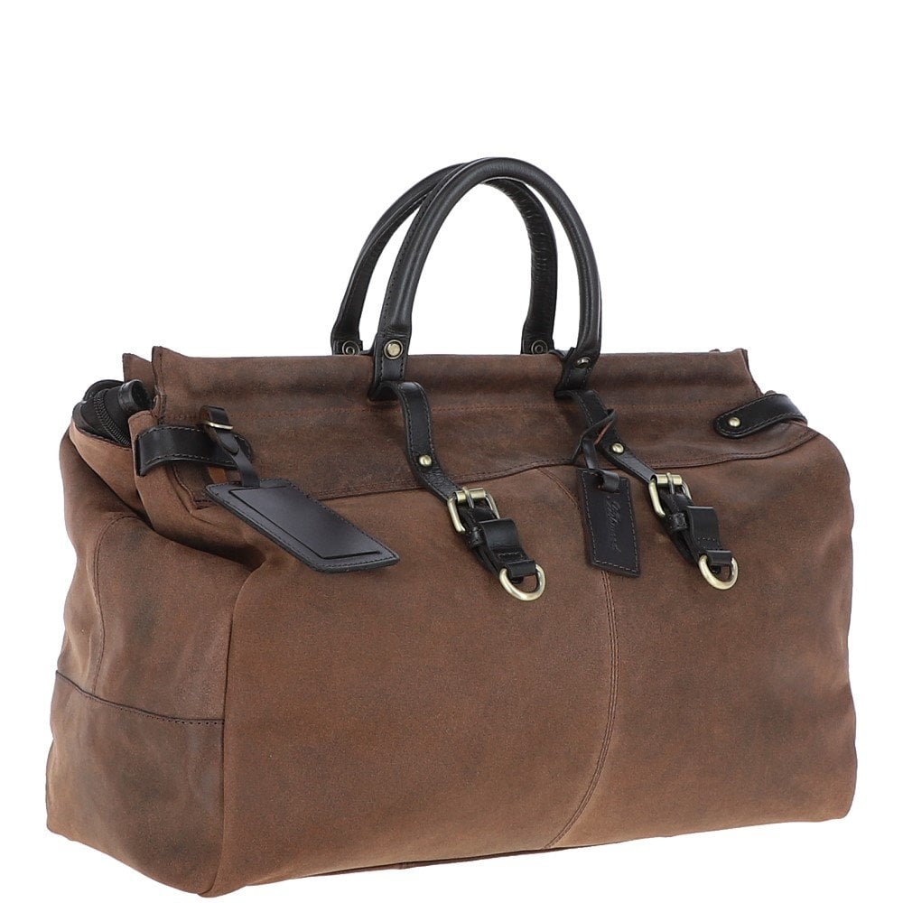 Ashwood Gladstone Holdall Oily Brown