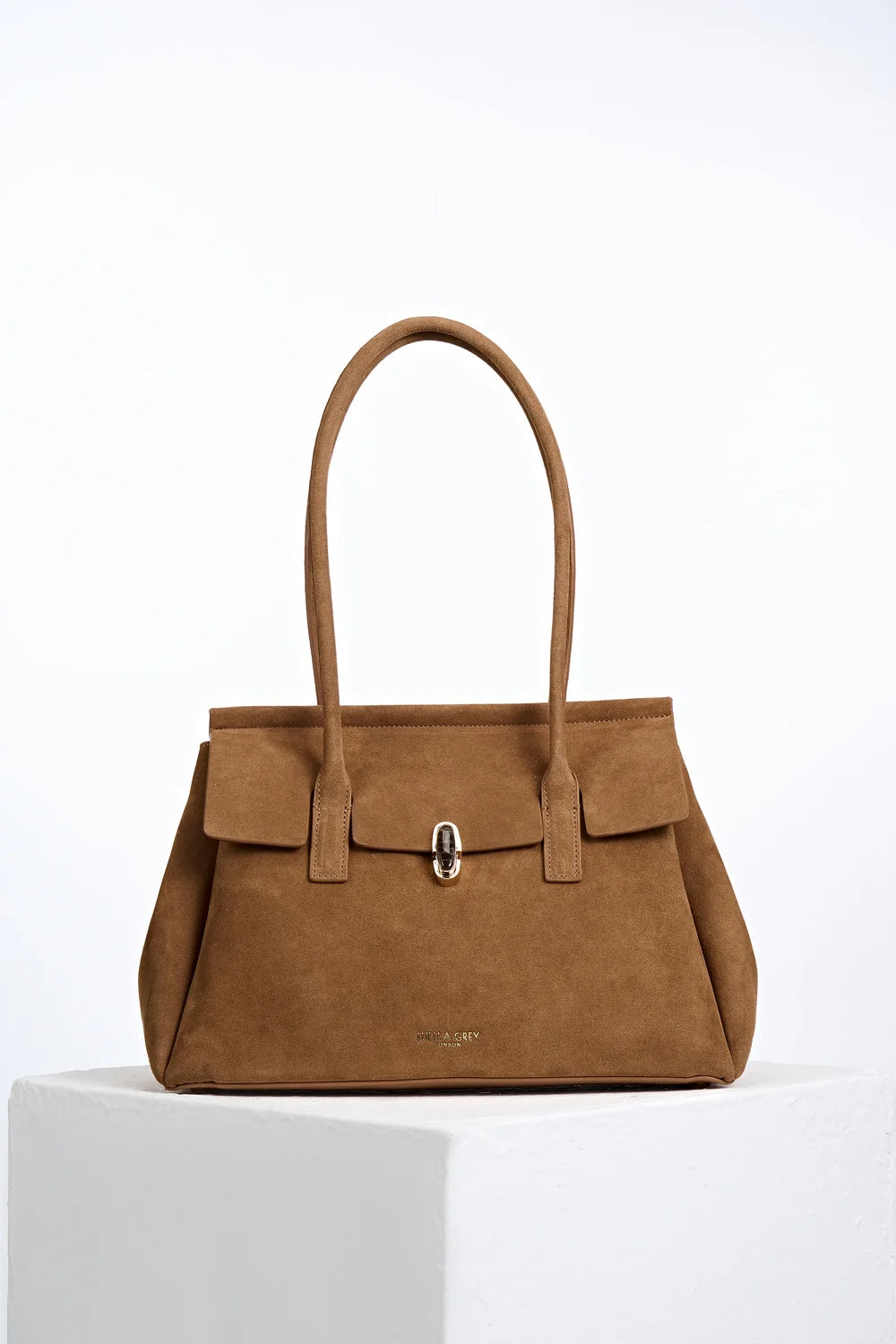Luella Grey NATALIA Tote Bag - Camel Suede