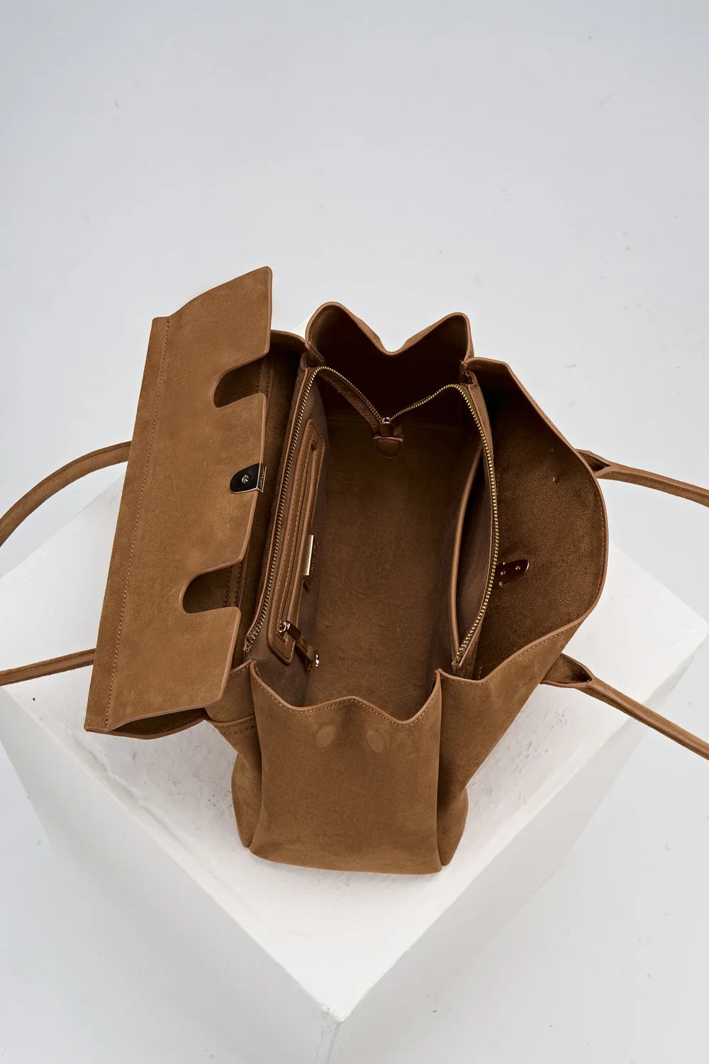 Luella Grey NATALIA Tote Bag - Camel Suede