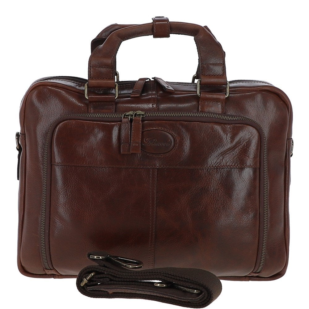 Ashwood Laptop Bag - Temponado Brown