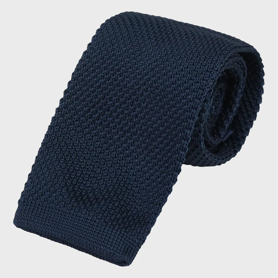 Sophos Navy Knitted Tie