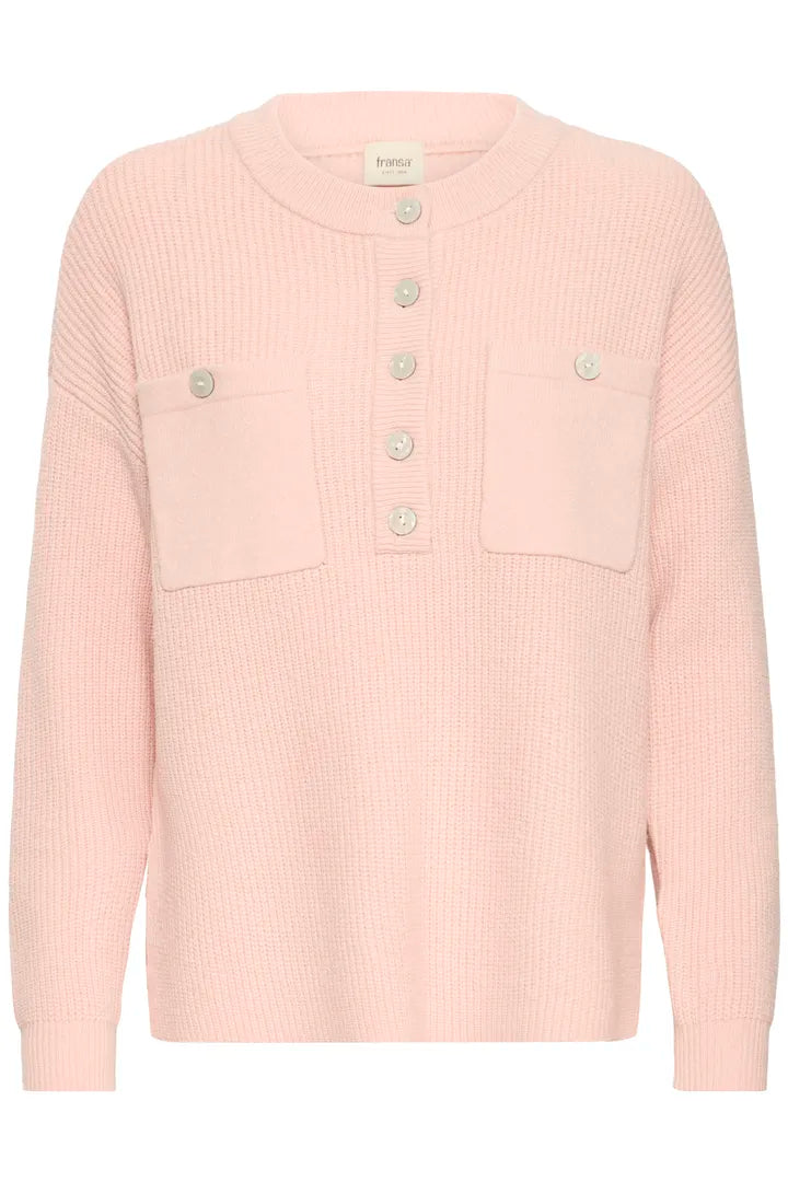 Fransa Bitte Jumper - Rose Smoke