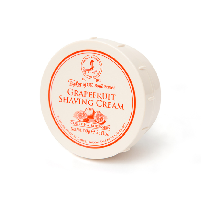 Taylor Of Old Bond Street Grapefruit Shaving Cream Bowl 150g