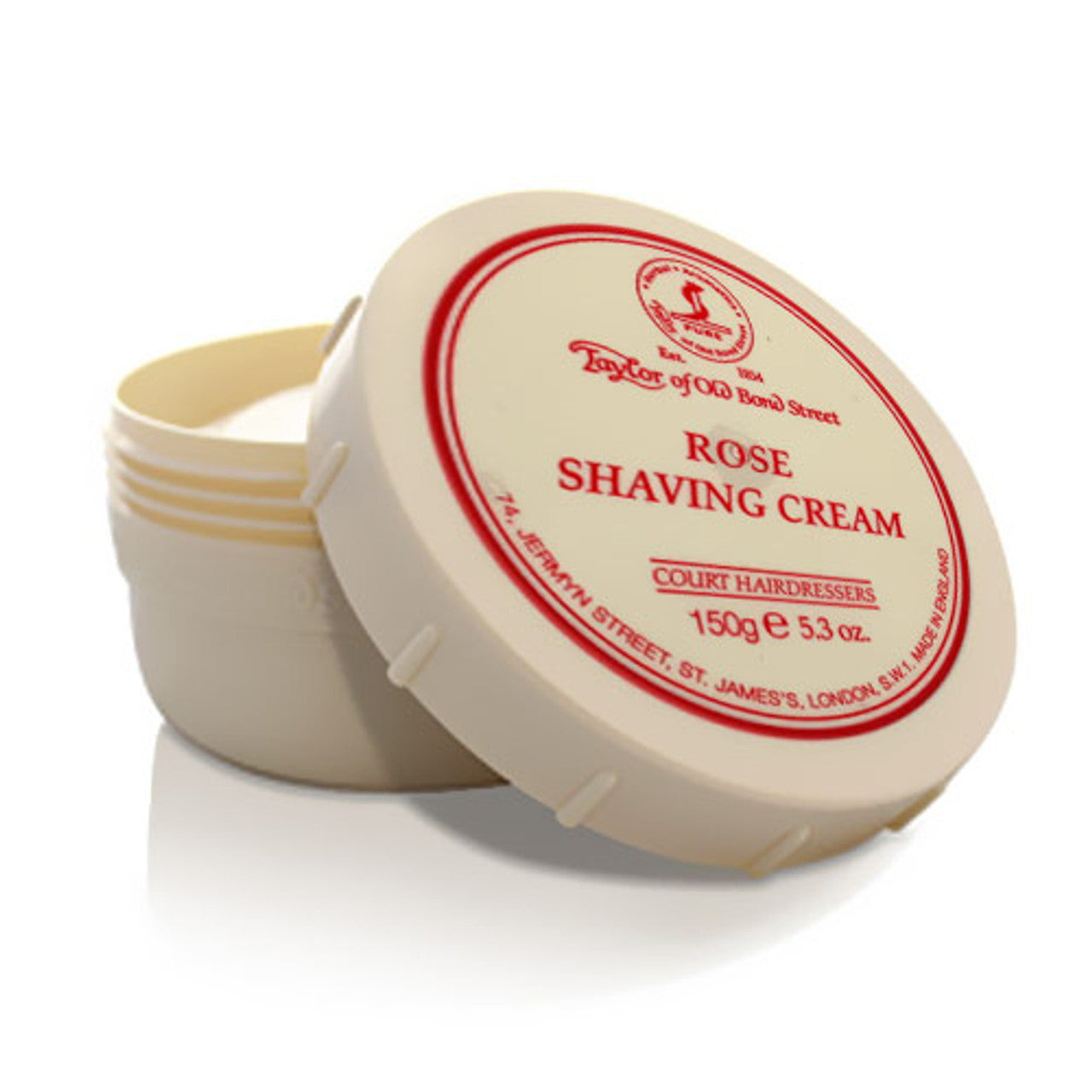 Taylor Of Old Bond Street Rose Shaving Cream Bowl 150g