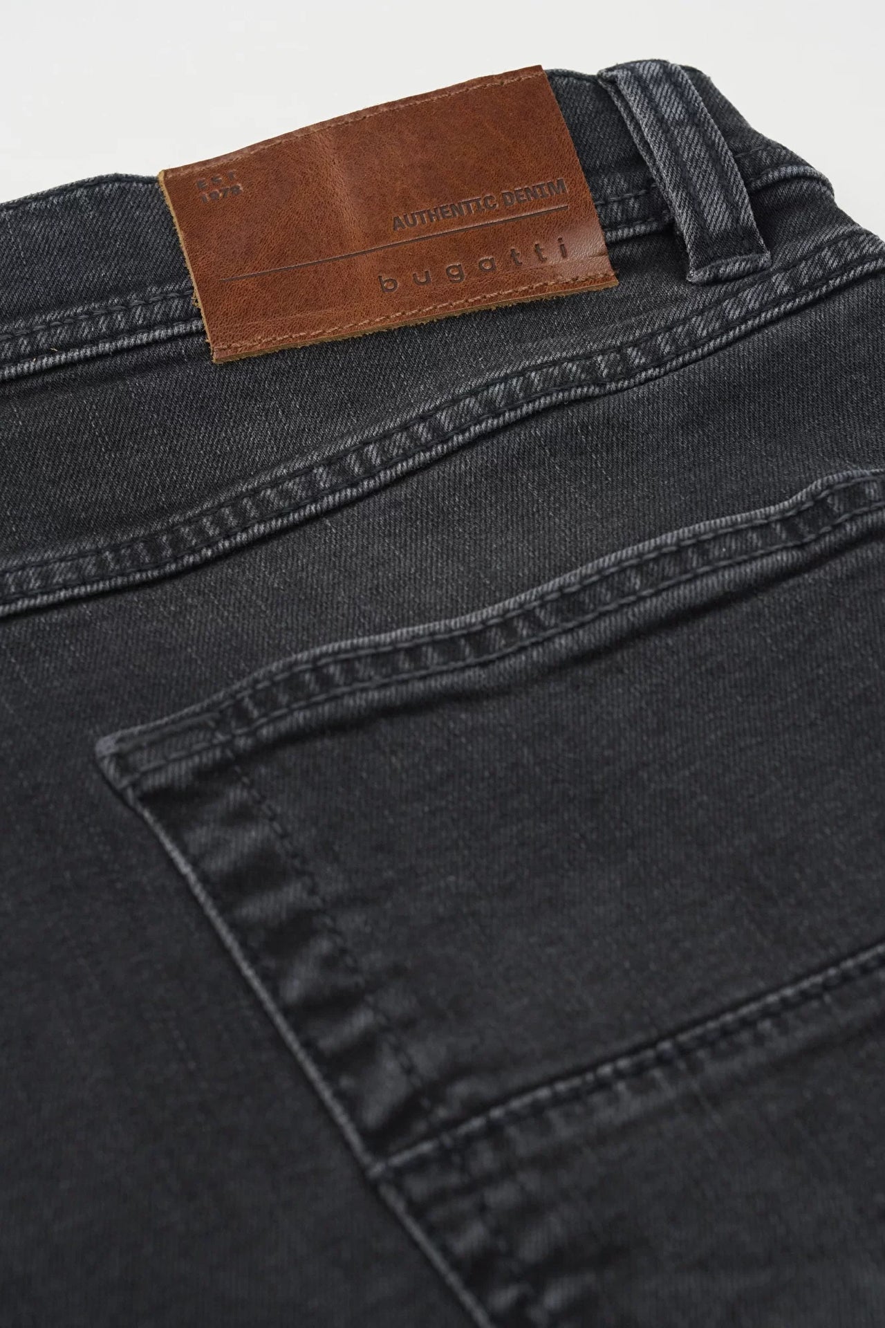 Bugatti Dark Grey Regular Fit Jeans