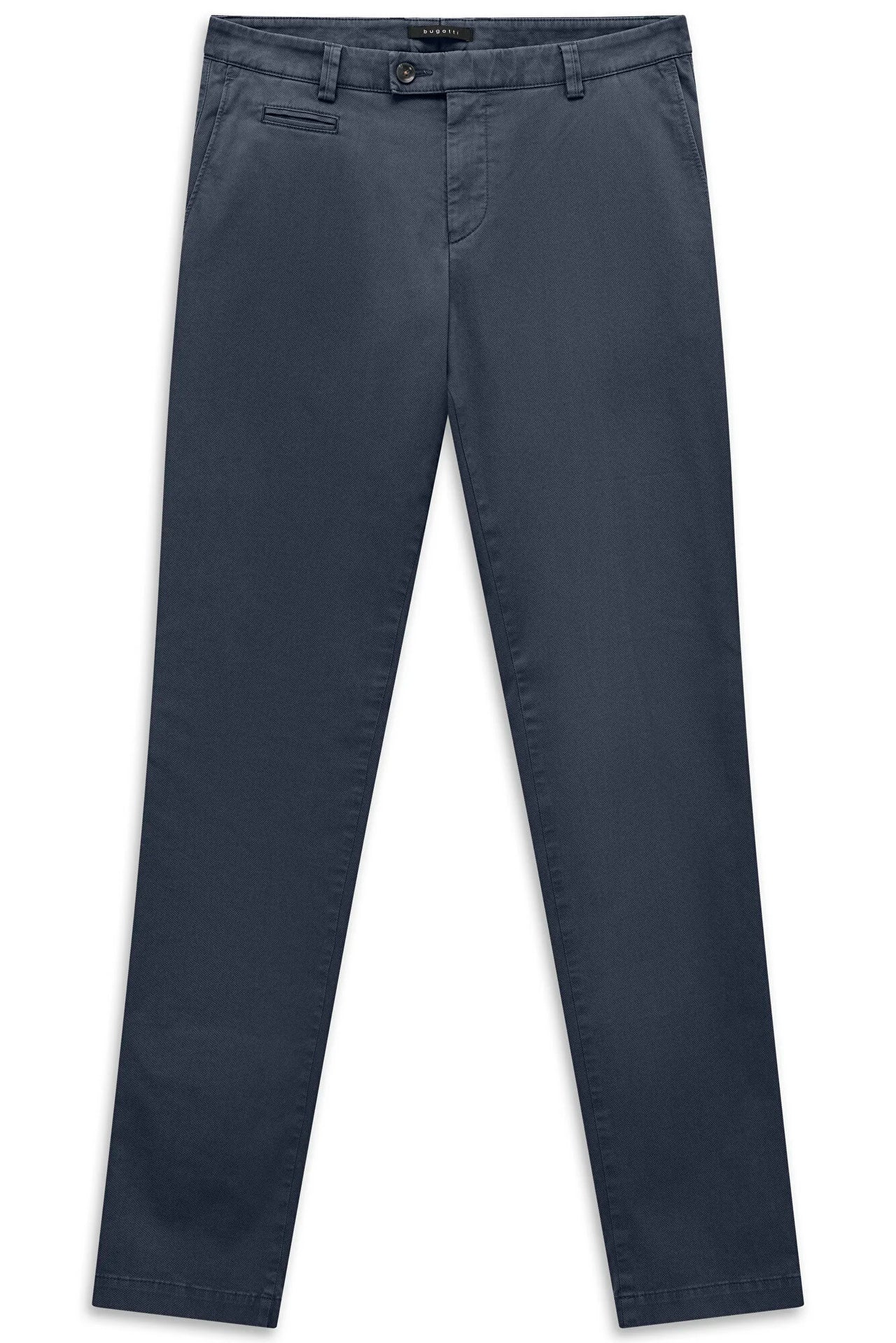 Bugatti Mens Casual Trousers - Navy Blue