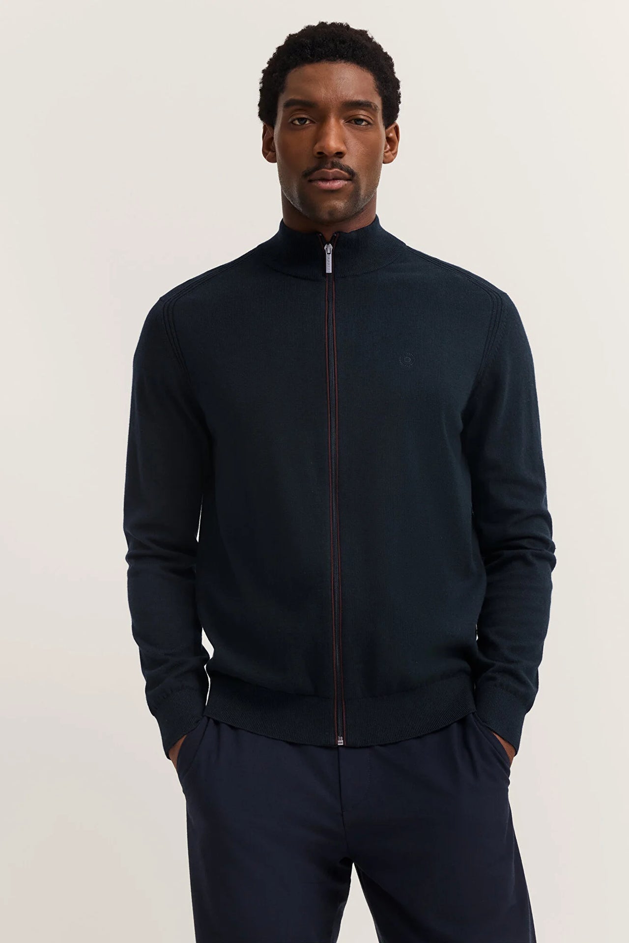 Bugatti Navy Blue Cardigan