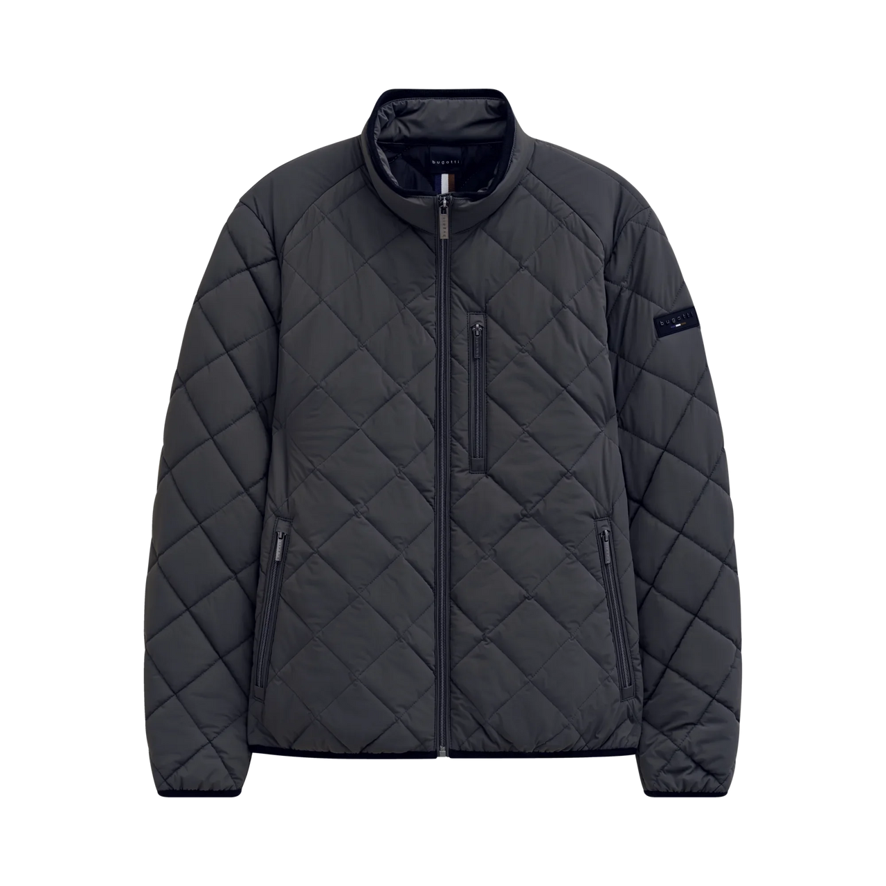 Bugatti Navy Quilted Blouson Jacket