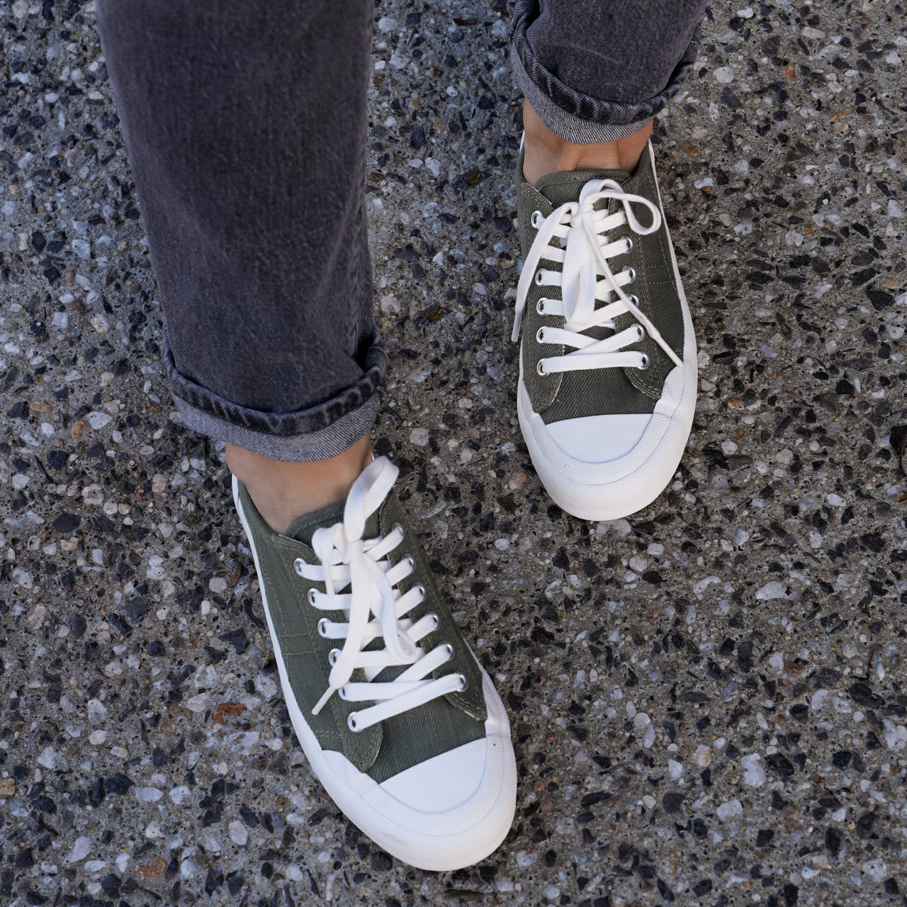 Emu Hosier Dark Olive Sneakers