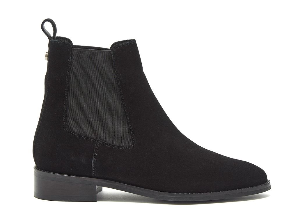 Chatham Lynch Premium Suede Boots - Black