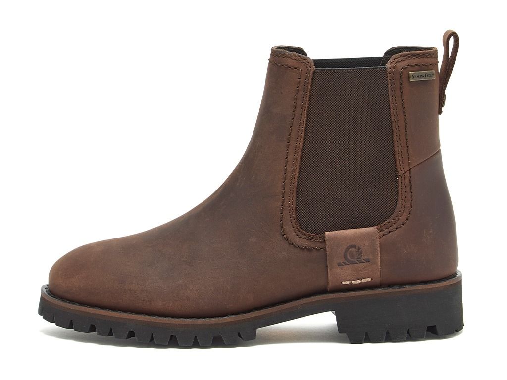 Chatham Olympia Waterproof Chelsea Boots - Chocolate