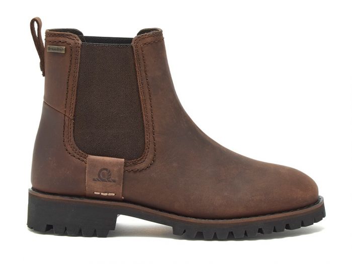 Chatham Olympia Waterproof Chelsea Boots - Chocolate