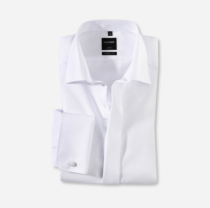 Olymp Luxor Soirée Modern Fit Shirt - White