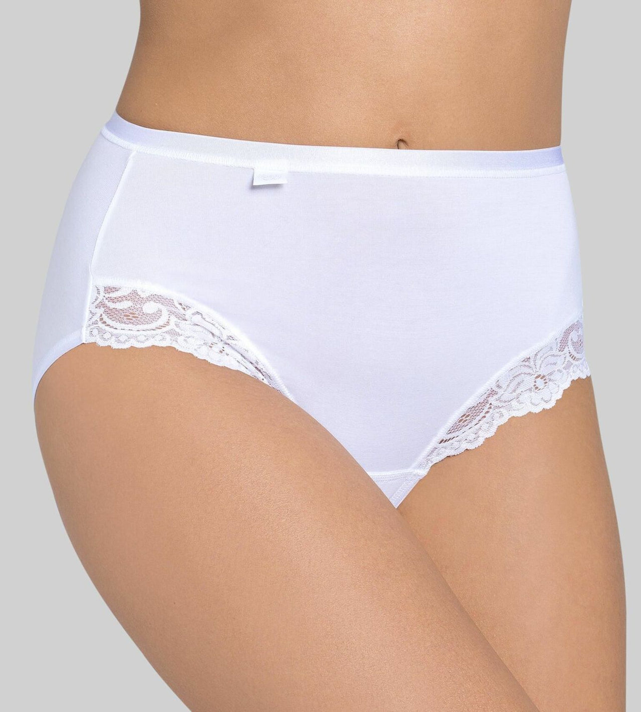 Sloggi Romance Maxi White Briefs
