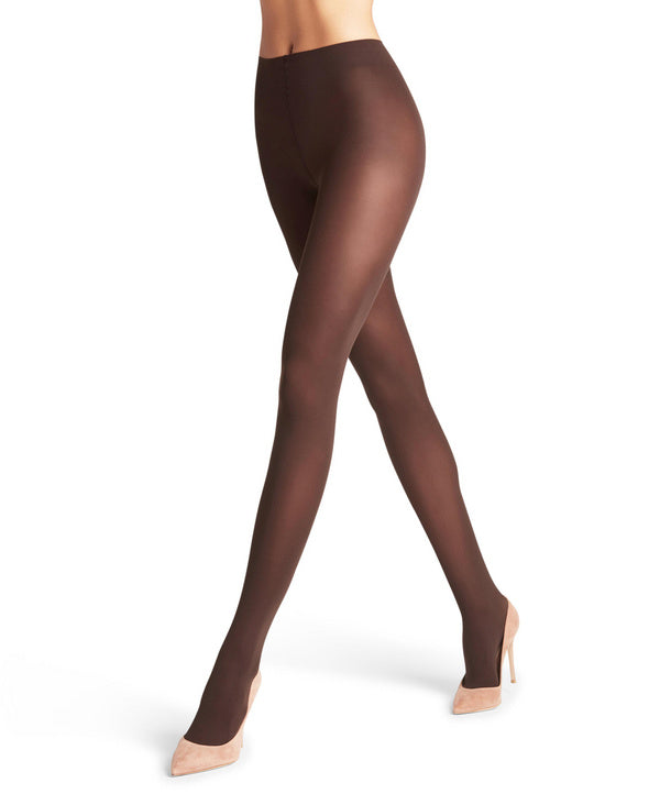 FALKE Pure Matt 50 DEN Womens Tights - Cigar