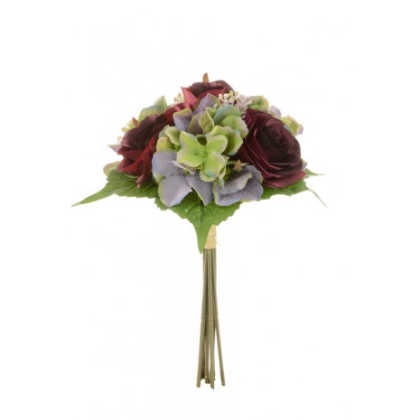 FloralSilk Rose/Hydrangea Bouquet