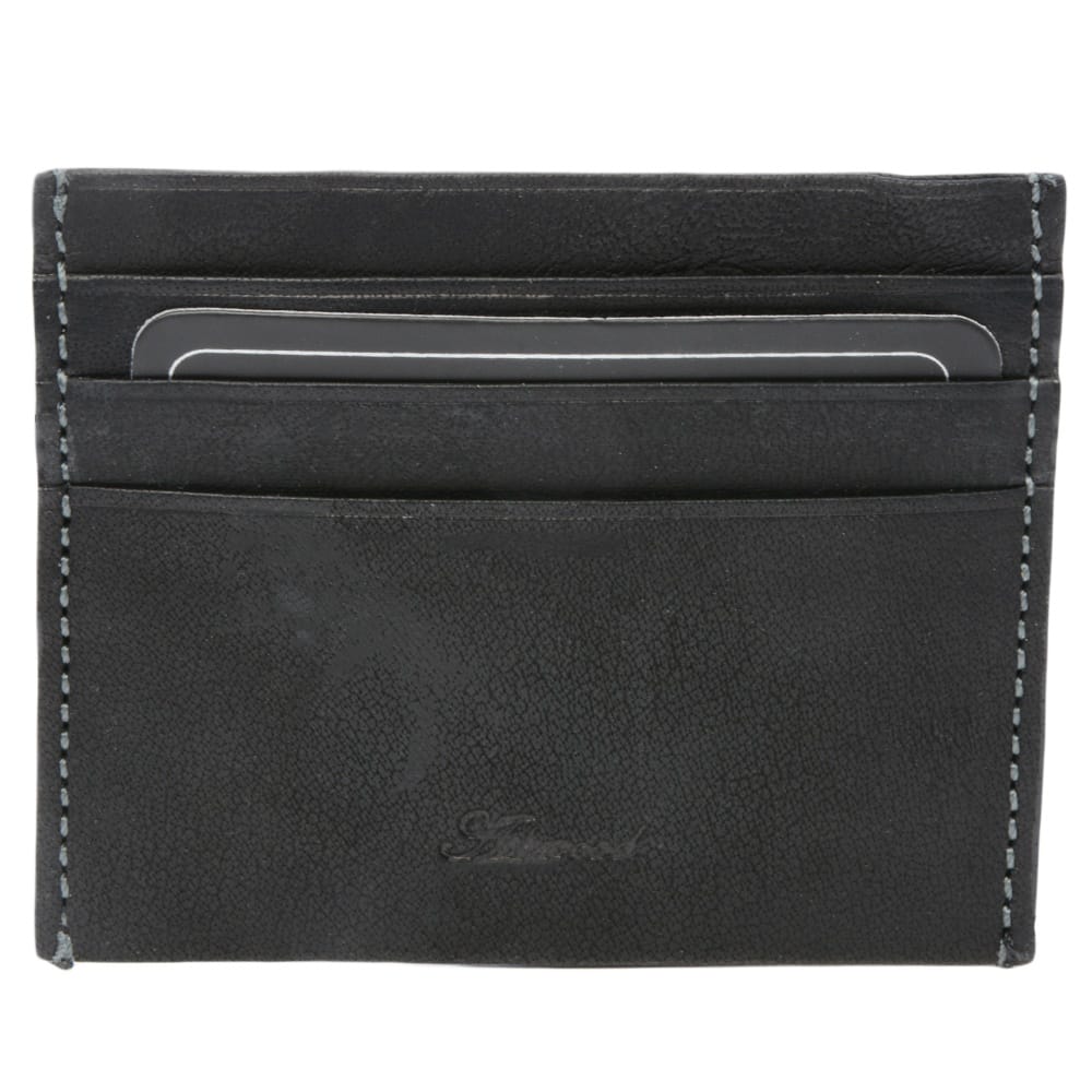 Ashwood Leather Kingston Black Card Holder