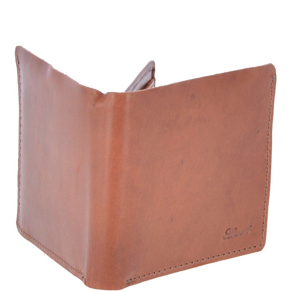 Ashwood Leather Kingsbury Chestnut 8 Card Bifold Wallet