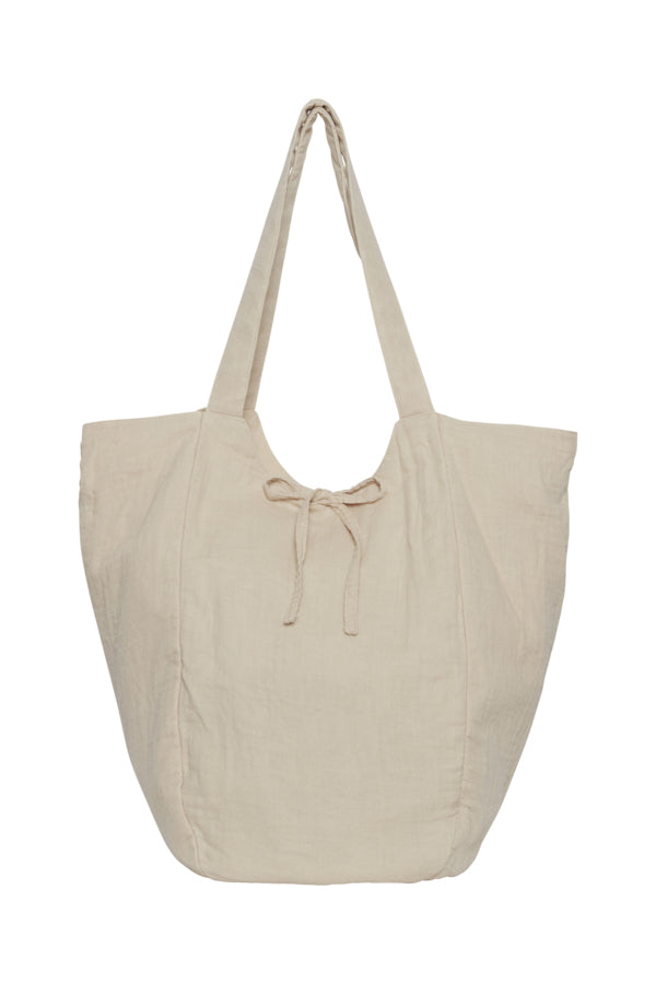 Ichi Cotton Cream Beach Bag