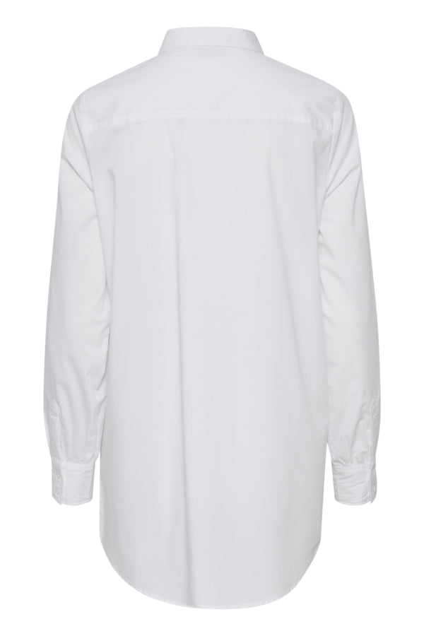Fransa Zashirt White Classic Shirt