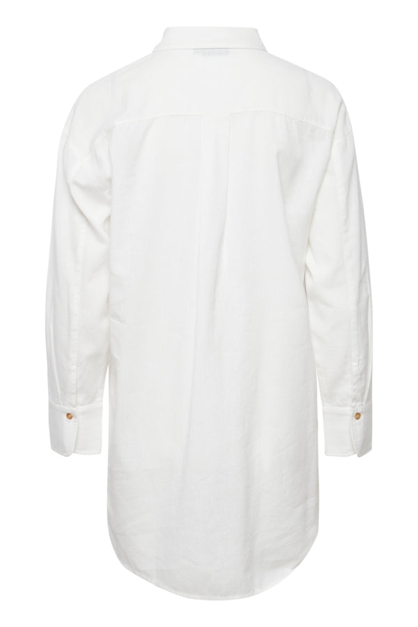 Fransa MADDIE Blanc de Blanc Tunic Shirt