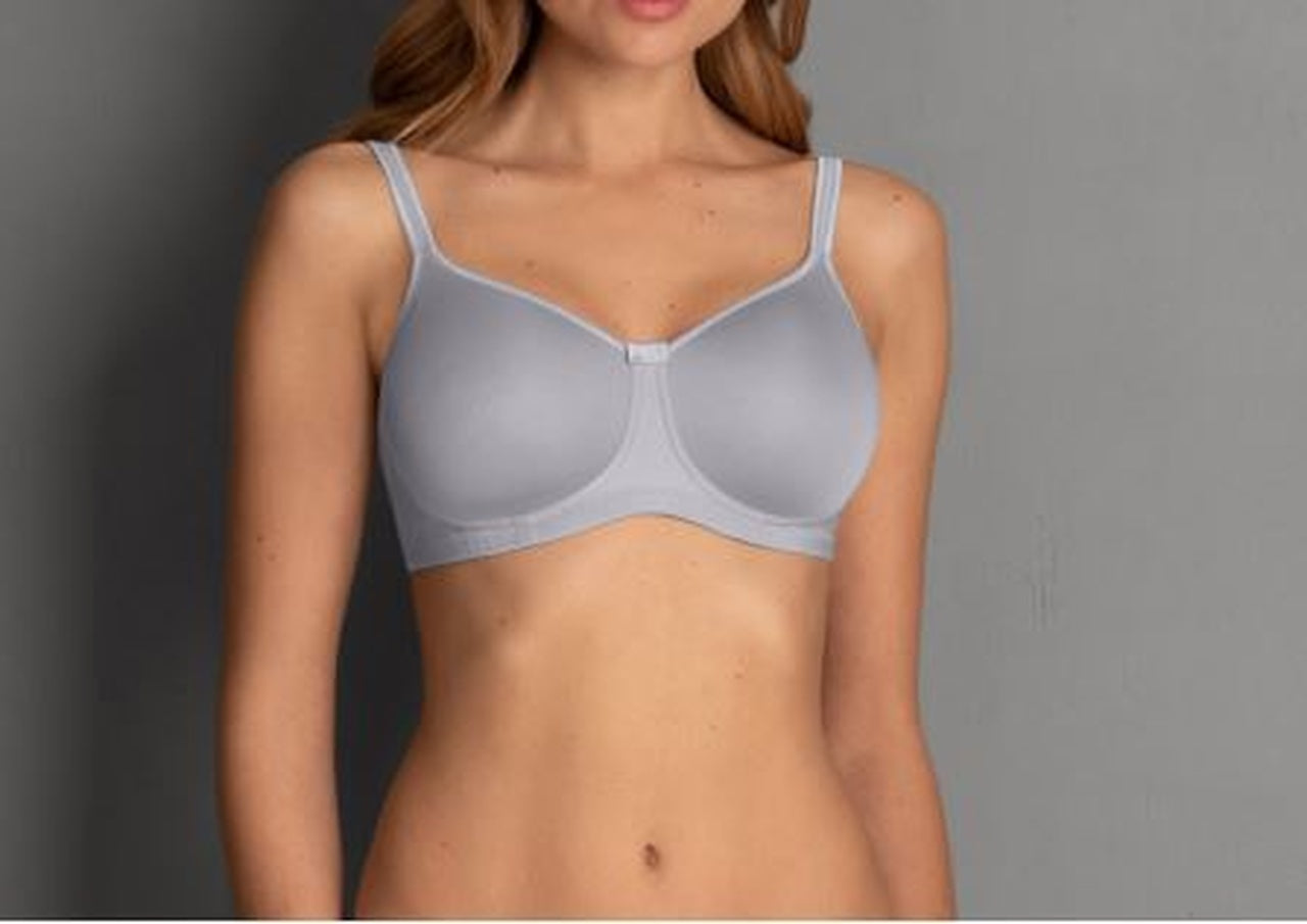 Anita Tonya Padded Wire-free Mastectomy Soft Blue Bra