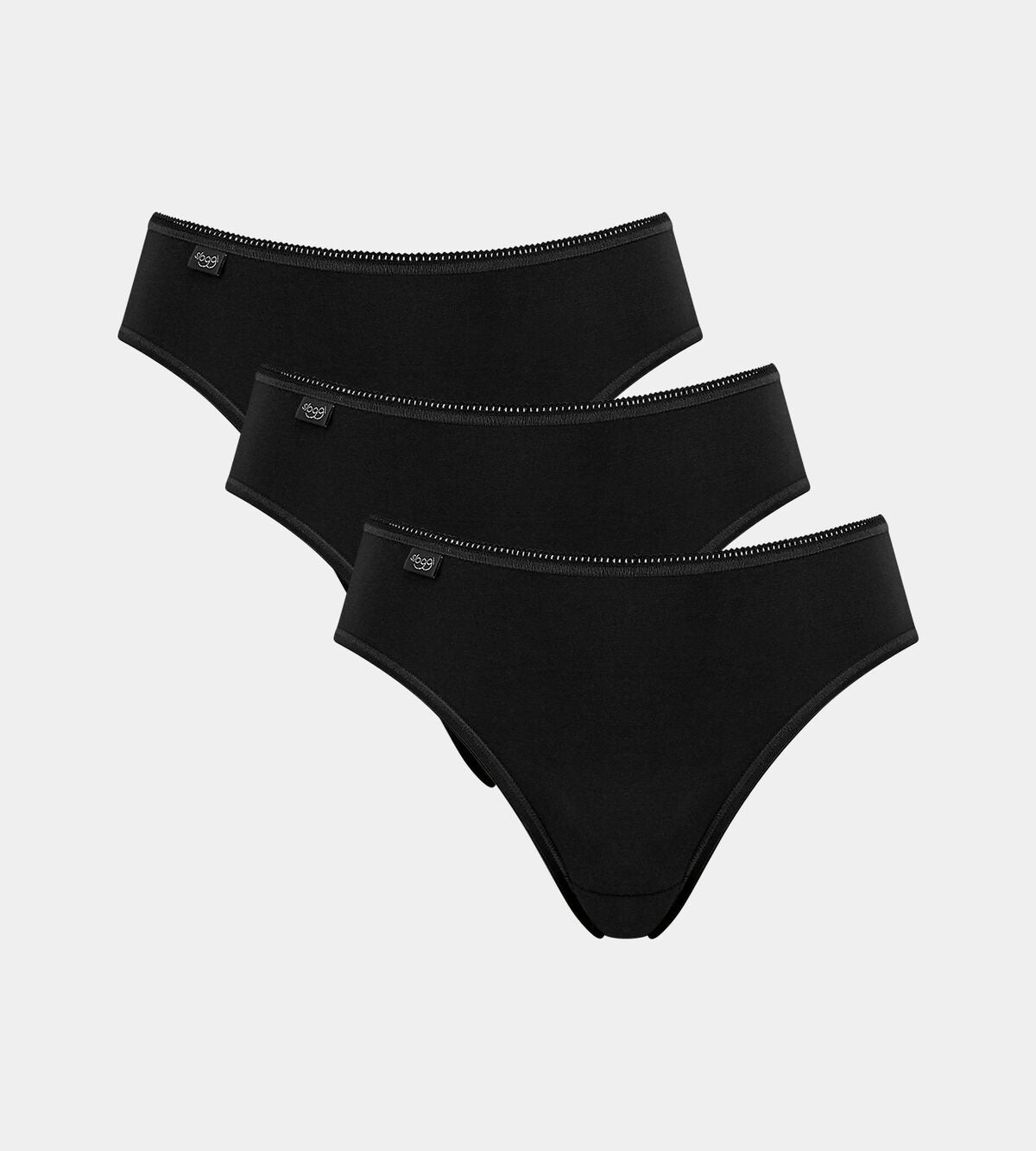 Sloggi 24/7 Cotton Tai 3 Pack - Black