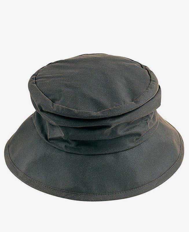 Barbour Wax Ladies Bucket Hat -  Olive