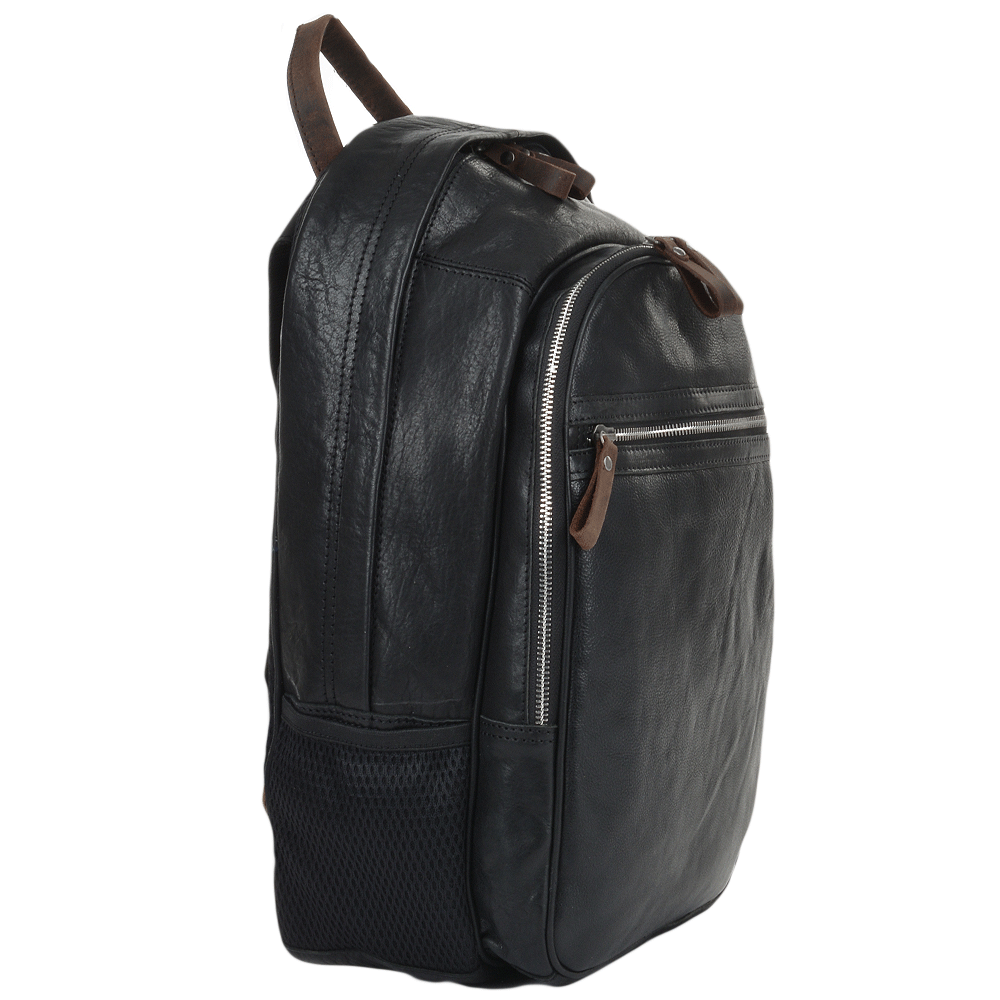 Ashwood Leather Stratford Black Backpack