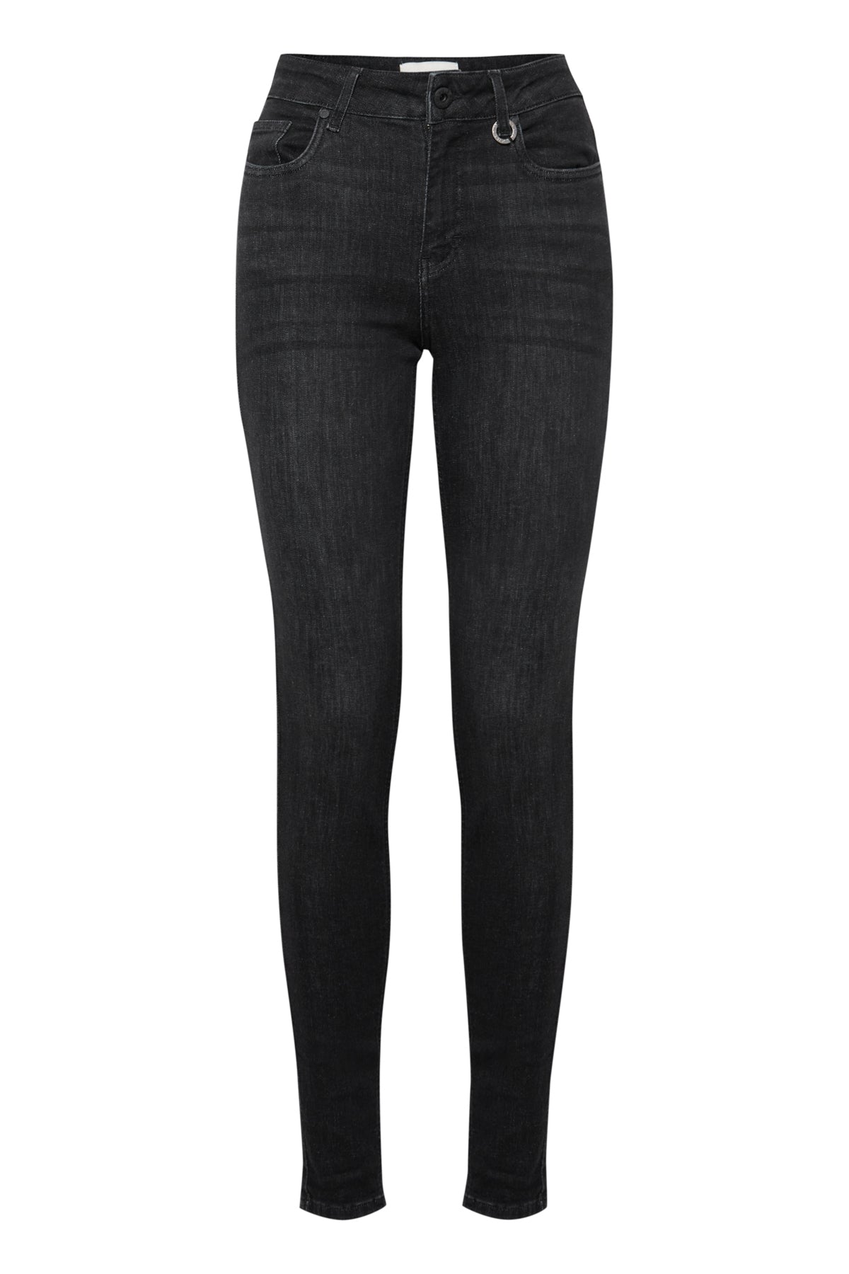 Pulz Emma Skinny Jeans - Black