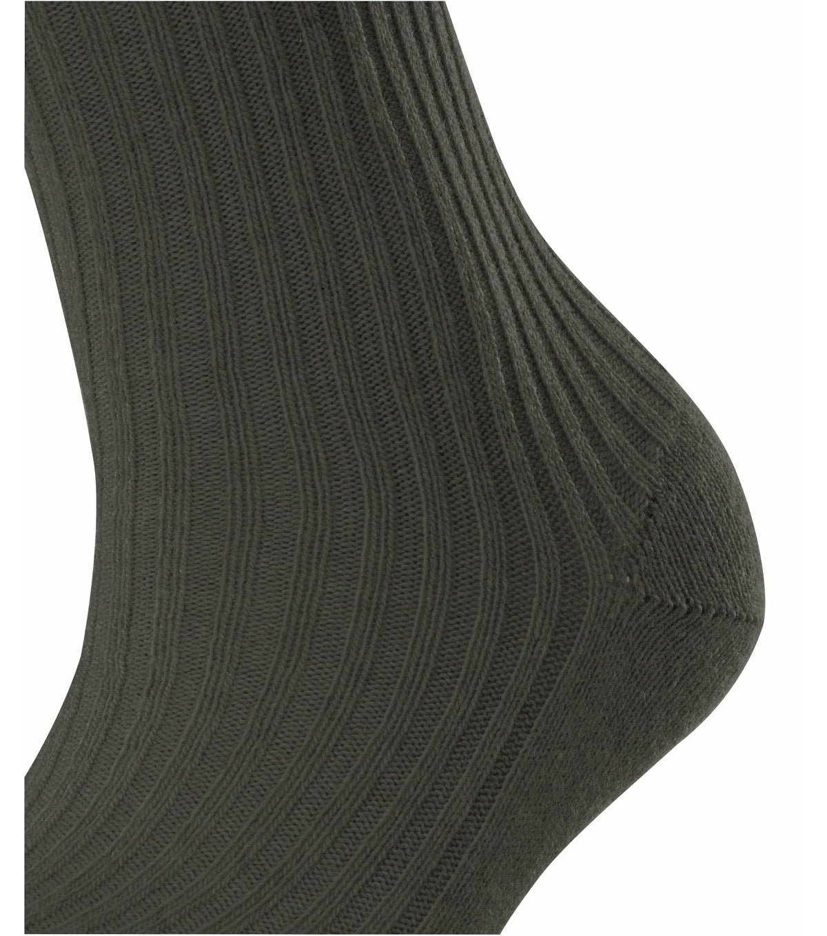 FALKE Cosy Wool Cashmere Blend Chunky Socks - Khaki