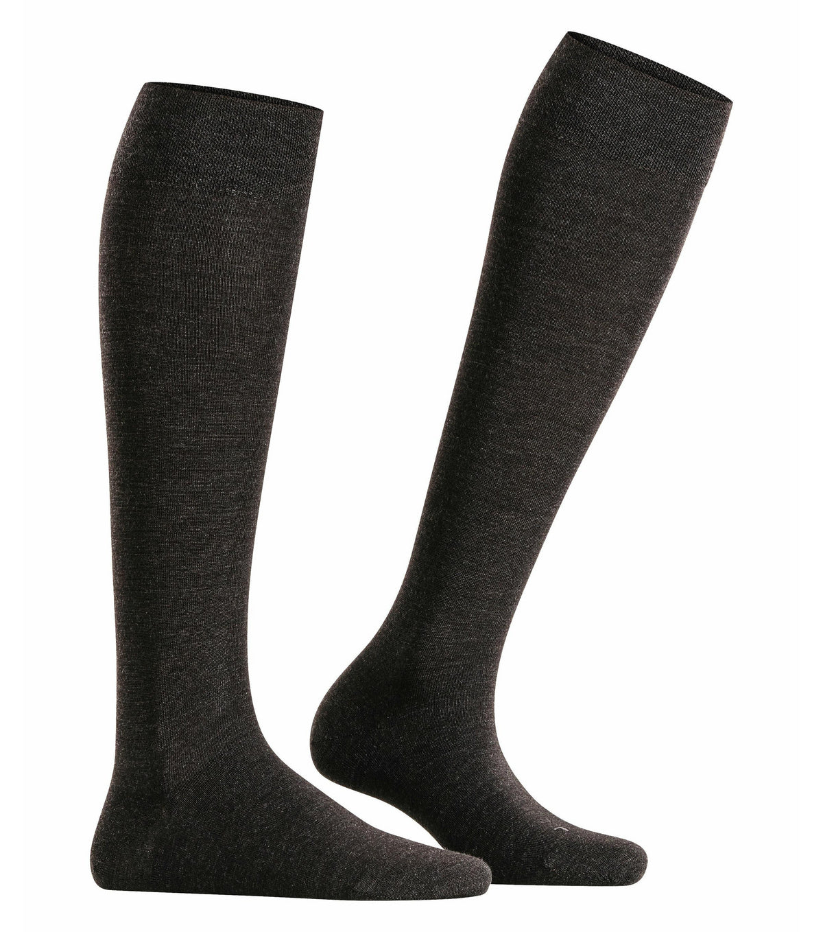 FALKE Sensitive Berlin Knee High Women's Socks - Anthra Mel