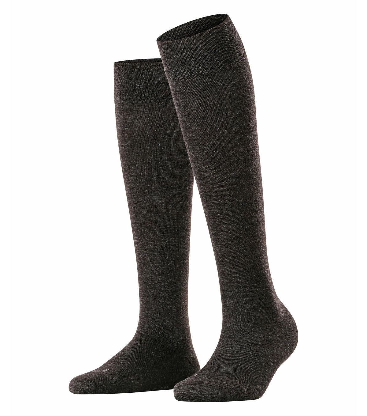 FALKE Sensitive Berlin Knee High Women's Socks - Anthra Mel