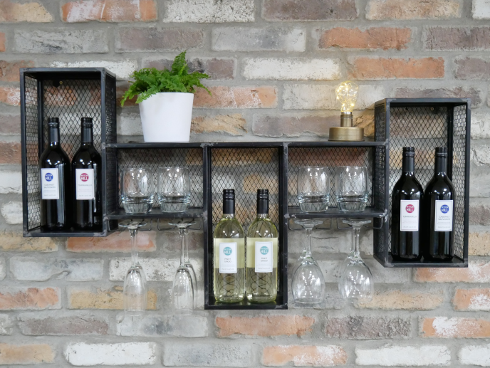 Dutch Imports Wine Wall Cabinet