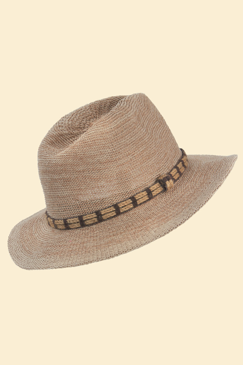Powder NATALIE Natural Hat with Rope Band