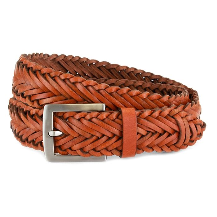 Sophos Tan Waxed Leather Plait