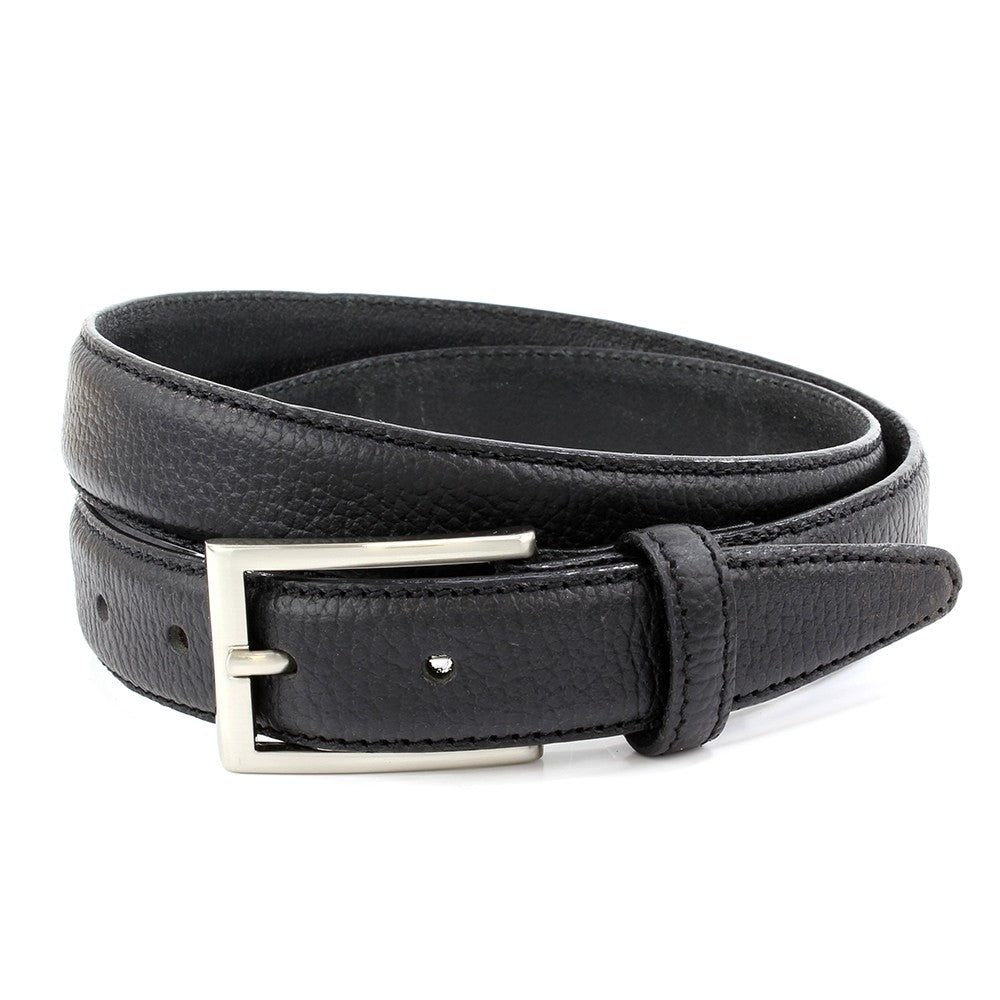 Sophos Pebblegrain Leather Belt - Black