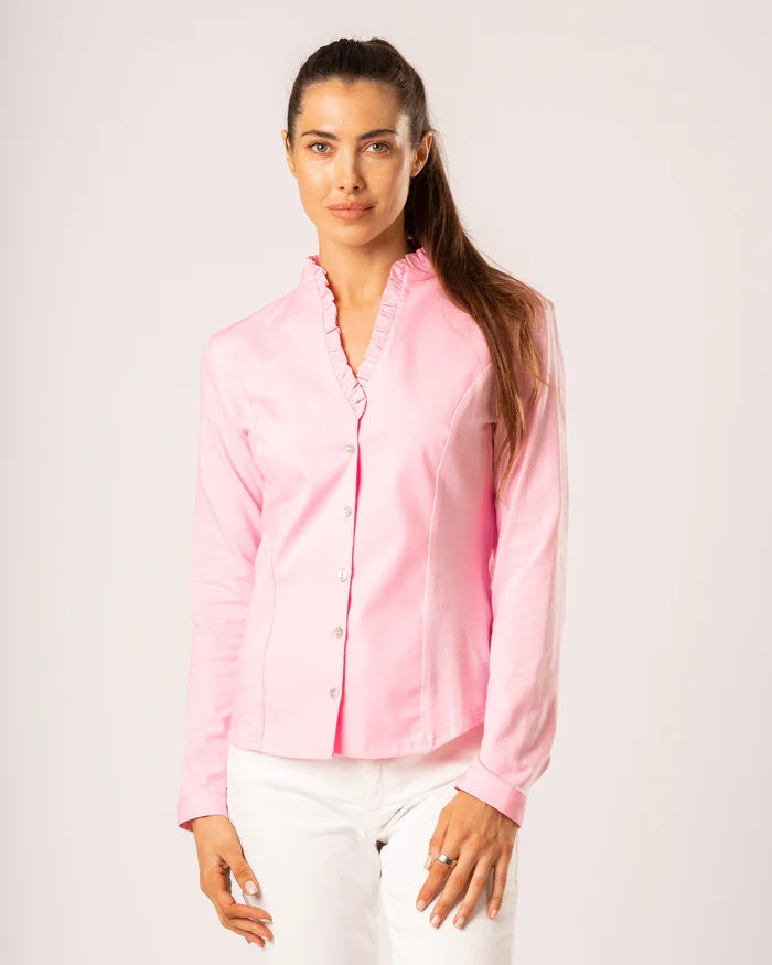 Welligogs Cassandra Peony Shirt - Pink