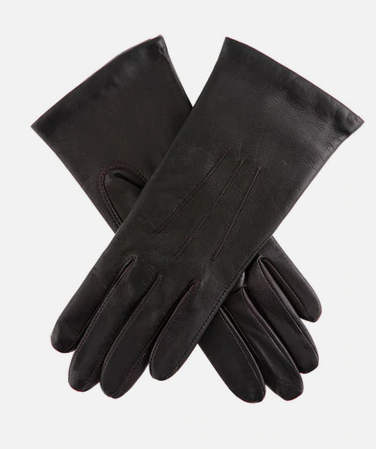 DENTS Acrylic Lined Leather Gloves - Mocca