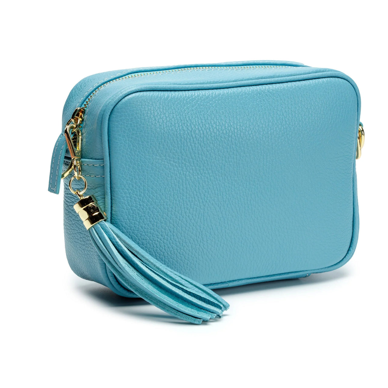 Elie Beaumont Crossbody Aqua Handbag