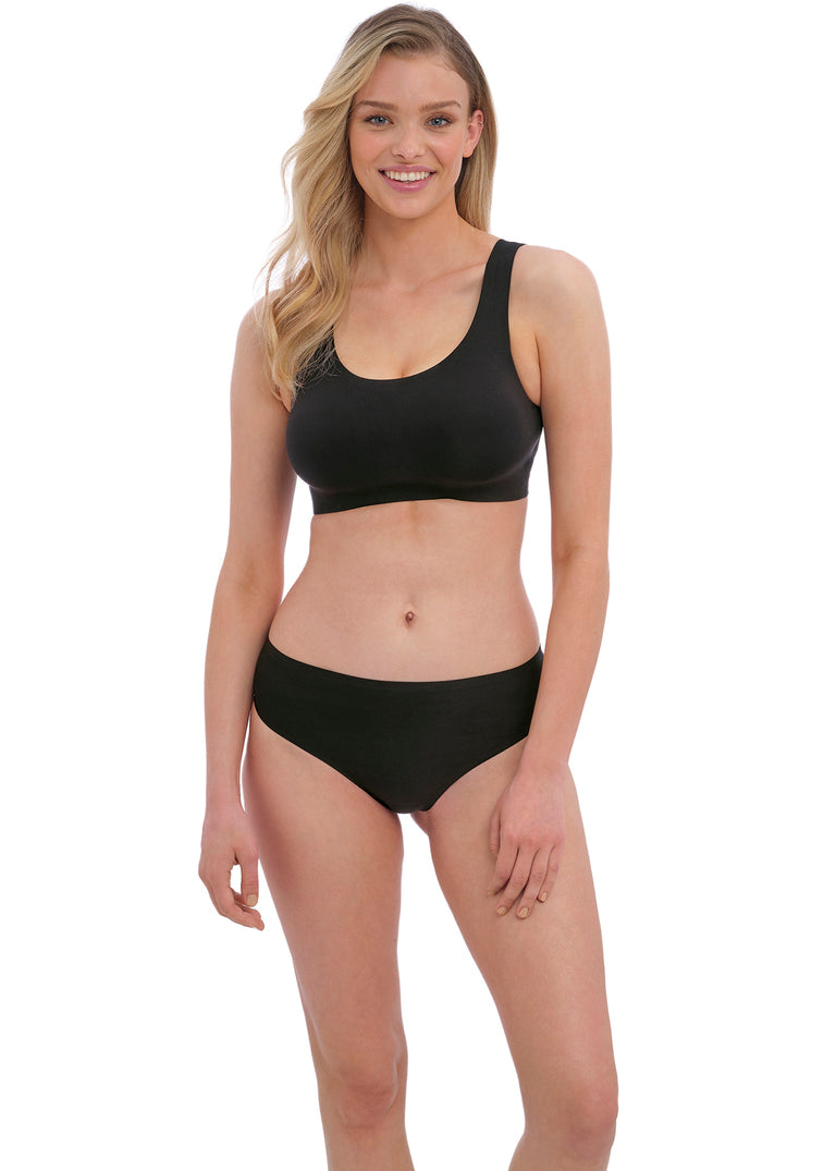 Fantasie Smoothease Invisible Stretch Thong - Black