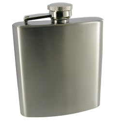 Sarome 6oz Polished Flask