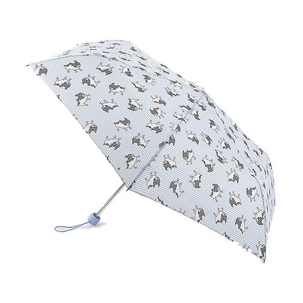 Fulton Superslim Frenchie Stripe Umbrella