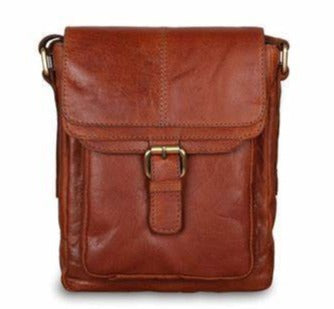Ashwood Leather Battersea Small Body Bag - Honey